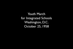 Youth March for Integrated Schools 1958