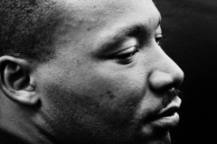 Martin Luther King, Jr deep in meditation after delivering his “I HAVE A DREAM” speech. August 28. 1963.