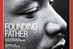 Martin Luther King, Jr deep in meditation after delivering his “I HAVE A DREAM” speech. August 28. 1963. As featured on the cover of Time Magazine, August/September 2013.